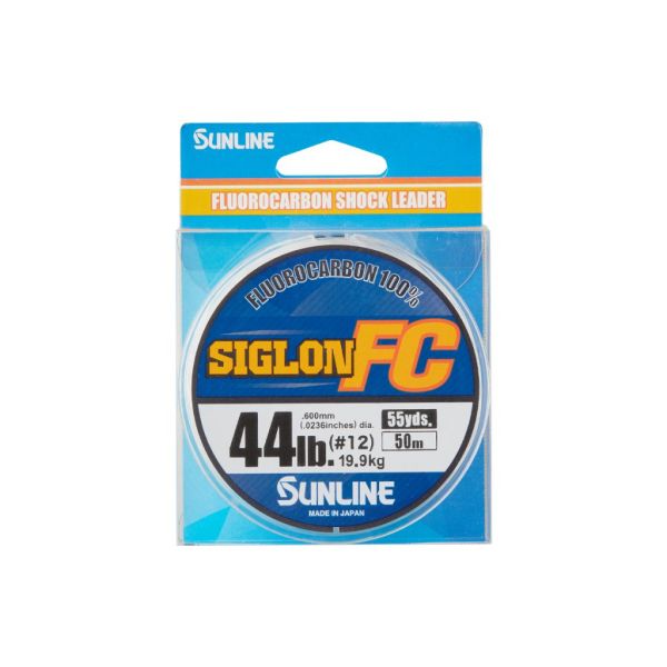 SUNLINE SIGLON FC 50 M CLEAR #0,8 - 4 LB - 0.160 MM