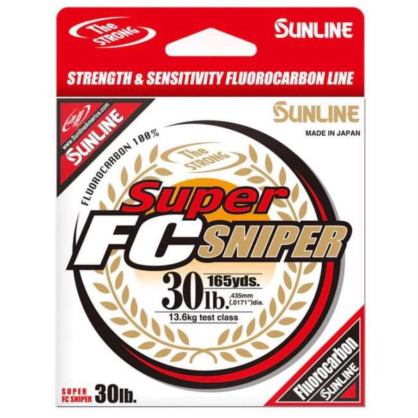 SUNLINE SUPER FC SNIPER CLEAR 200 YD #3 - 12 LB  - 0,285 MM