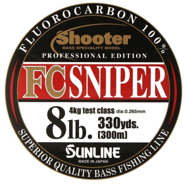 SUNLINE SHOOTER FC 100 M CLEAR #1,75 - 7 LB - 0.219 MM