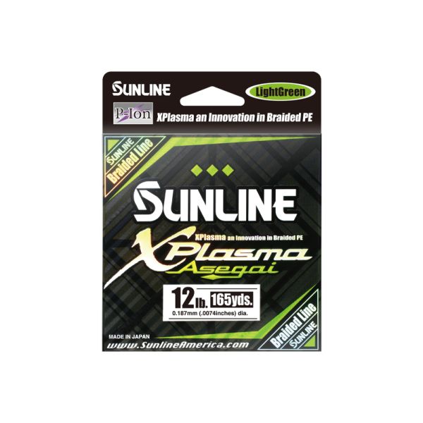 SUNLINE XPLASMA ASEGAI 600 YD LIGHT GREEN