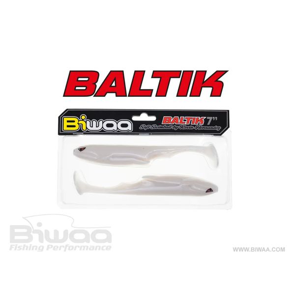 BIWAA BALTIK SWIMBAIT 7 - 180MM (2 PCS PACK) - PEARL WHITE