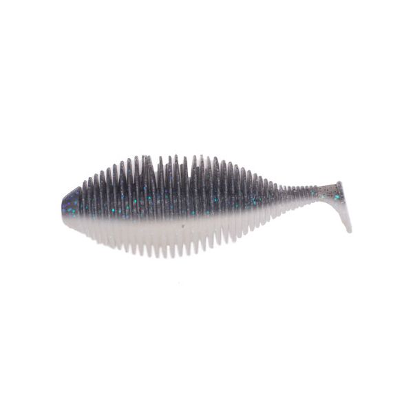GEECRACK BELLOWS GILL SWIMMER 3.2INCH - ELECTRIC SHAD