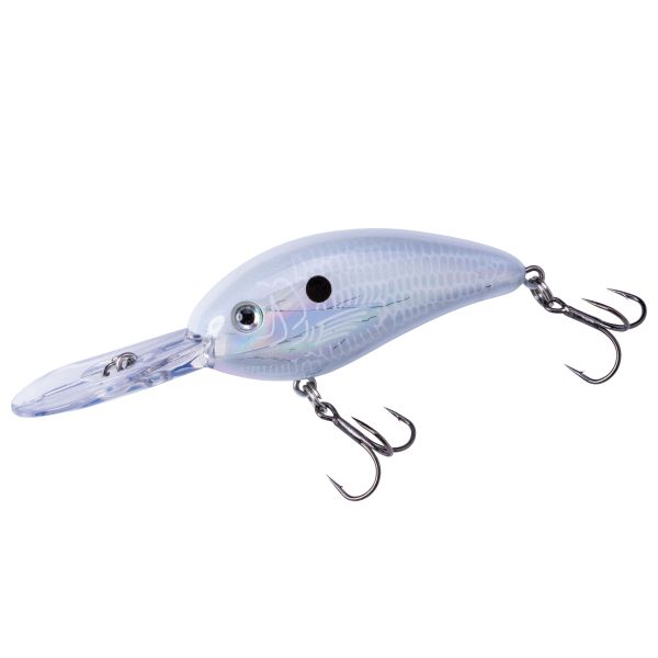 BOMBER FAT FREE SHAD FINGERLING - PEARL WHITE