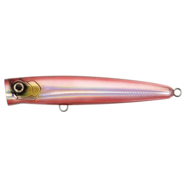 BASSDAY BUNGY POPPER 160 - RED BACK CLEAR