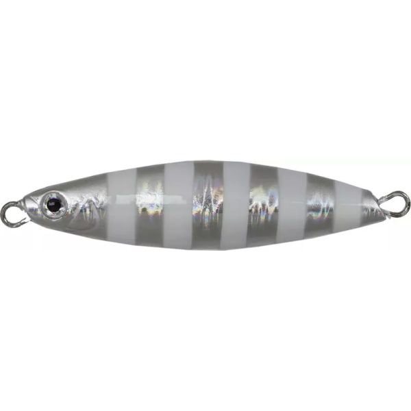 BASSDAY BUNGY SHOT 30 GR - SILVER GLOW ZEBRA