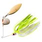BOOYAH TANDEM WILLOW BLADE 1/4 OZ - CHARTREUSE WHITE SHAD