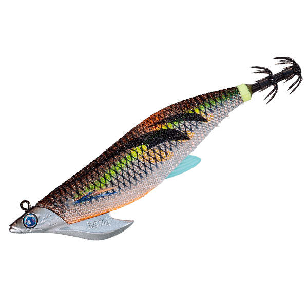 MAJOR CRAFT EGIZO BAIT FEATHER TIP-RUN 20GR - BLUE LUMINOUS GOLD BROWN