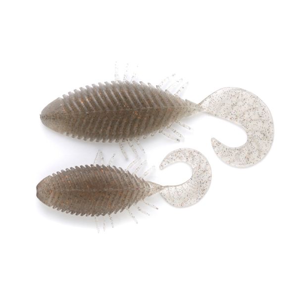 IMAKATSU FLAT HEAD CURLY 4INCH - LAKE SHRIMP