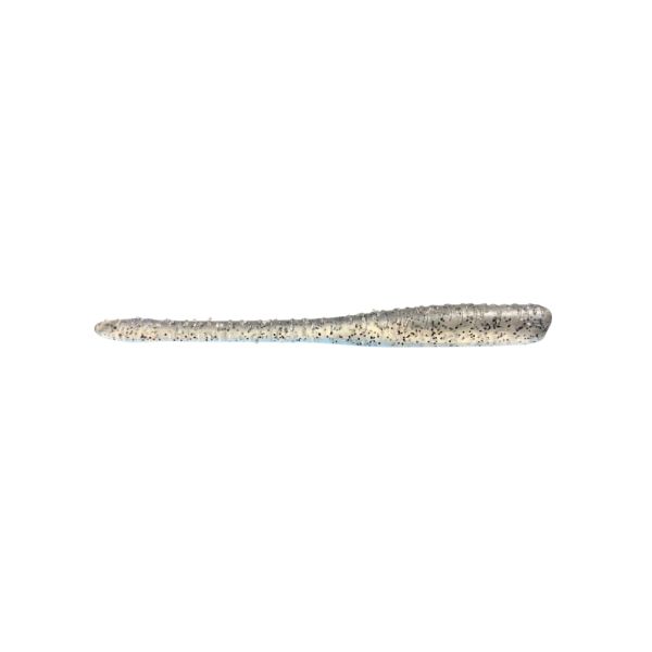 GREAT LAKES FINESSE DROP WORM 4 IN - CLEAR SHAD