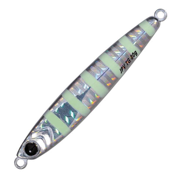 MAJOR CRAFT JIGPARA VERTICAL TUNGSTENO 150 GR - ZEBRA GLOW