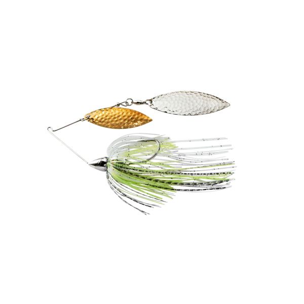 WAR EAGLE NICKEL FRAME HAMMERED DOUBLE WILLOW SPINNERBAIT 1/2 OZ
