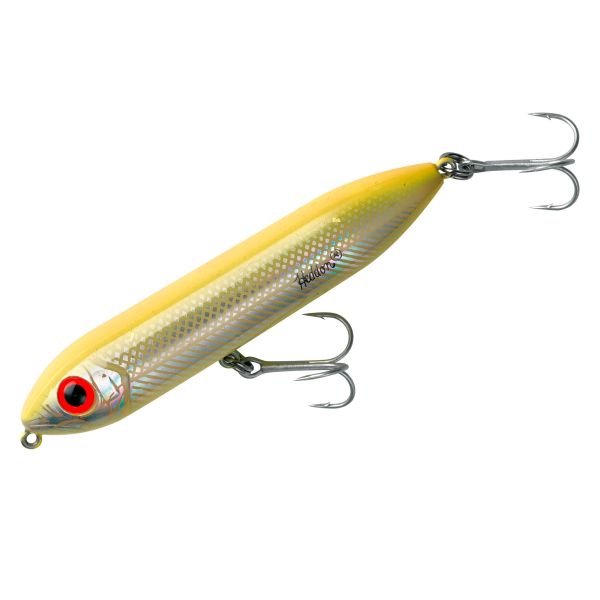HEDDON SUPER SPOOK JR - BONE SILVER