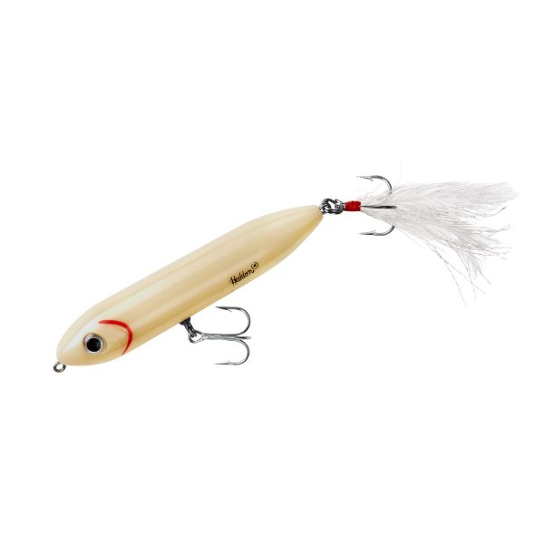 HEDDON FEATHER DRESSED SUPER SPOOK JR. - BONE