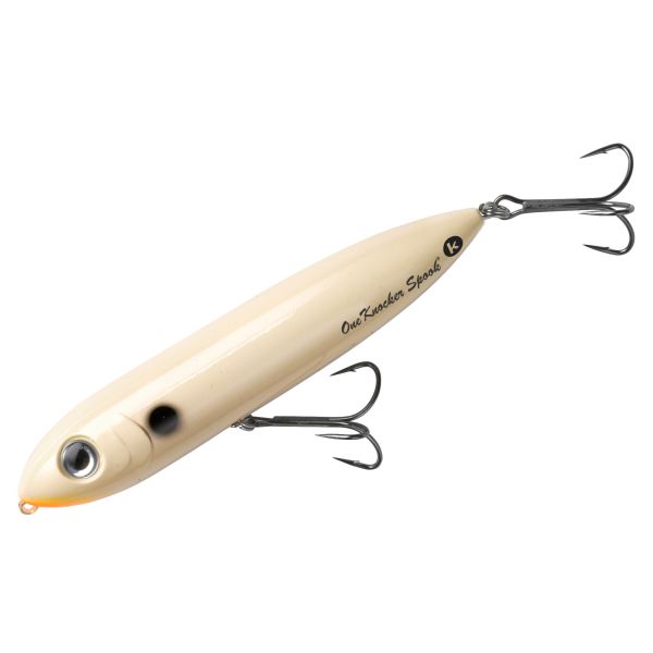 HEDDON ONE KNOCKER SPOOK - BONE ORG