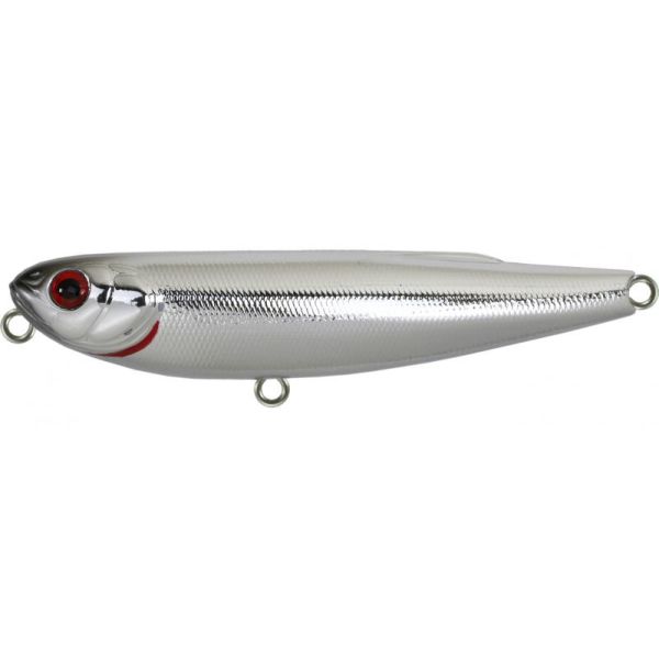 ZIPBAITS ZBL FAKIE DOG DS - ALL MEKKI SILVER/RED EYE