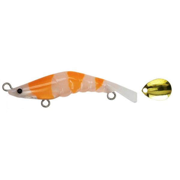 ZIPBAITS ZBL ZOEA 49S BLADE - BIANCO GLOW ORANGE G