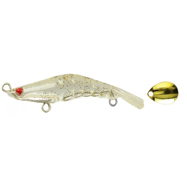 ZIPBAITS ZBL ZOEA 49S BLADE - CLEAR GOLG LAME G